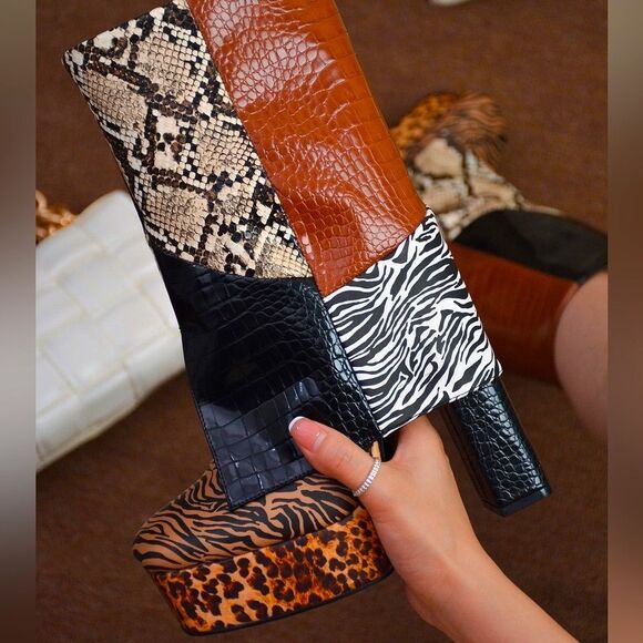 Mixed Emotions Boots Multi - Picture 3 of 5